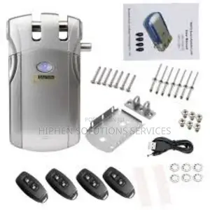 Security Anti-theft Lock With Fingerprint Keypad