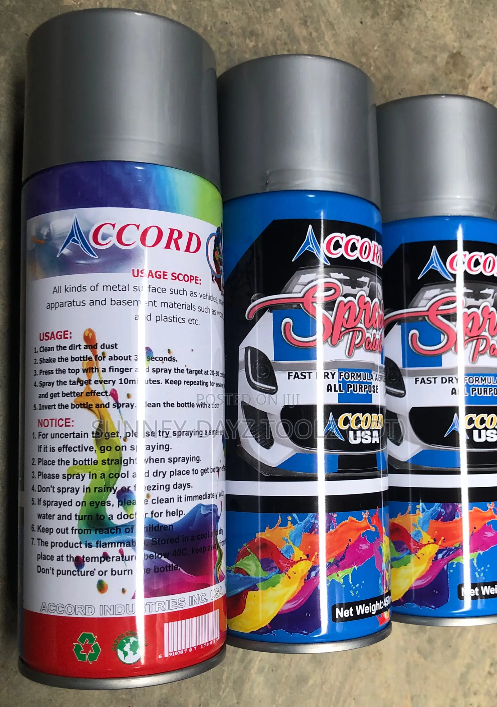 Accord Spray Paint