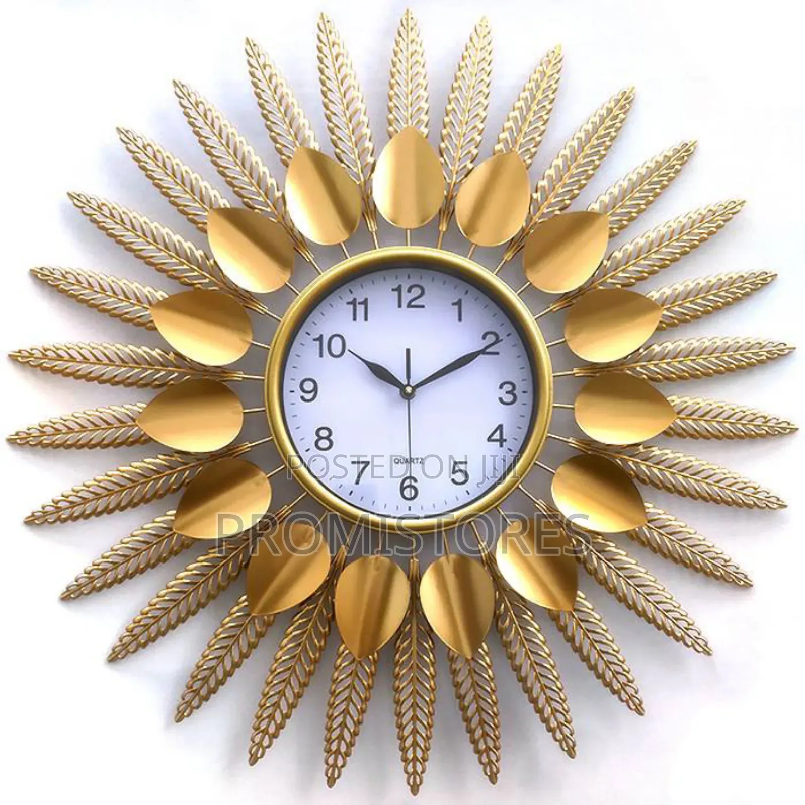 Decorative Gold Design Big Wall Clock