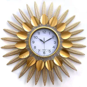 Decorative Gold Design Big Wall Clock