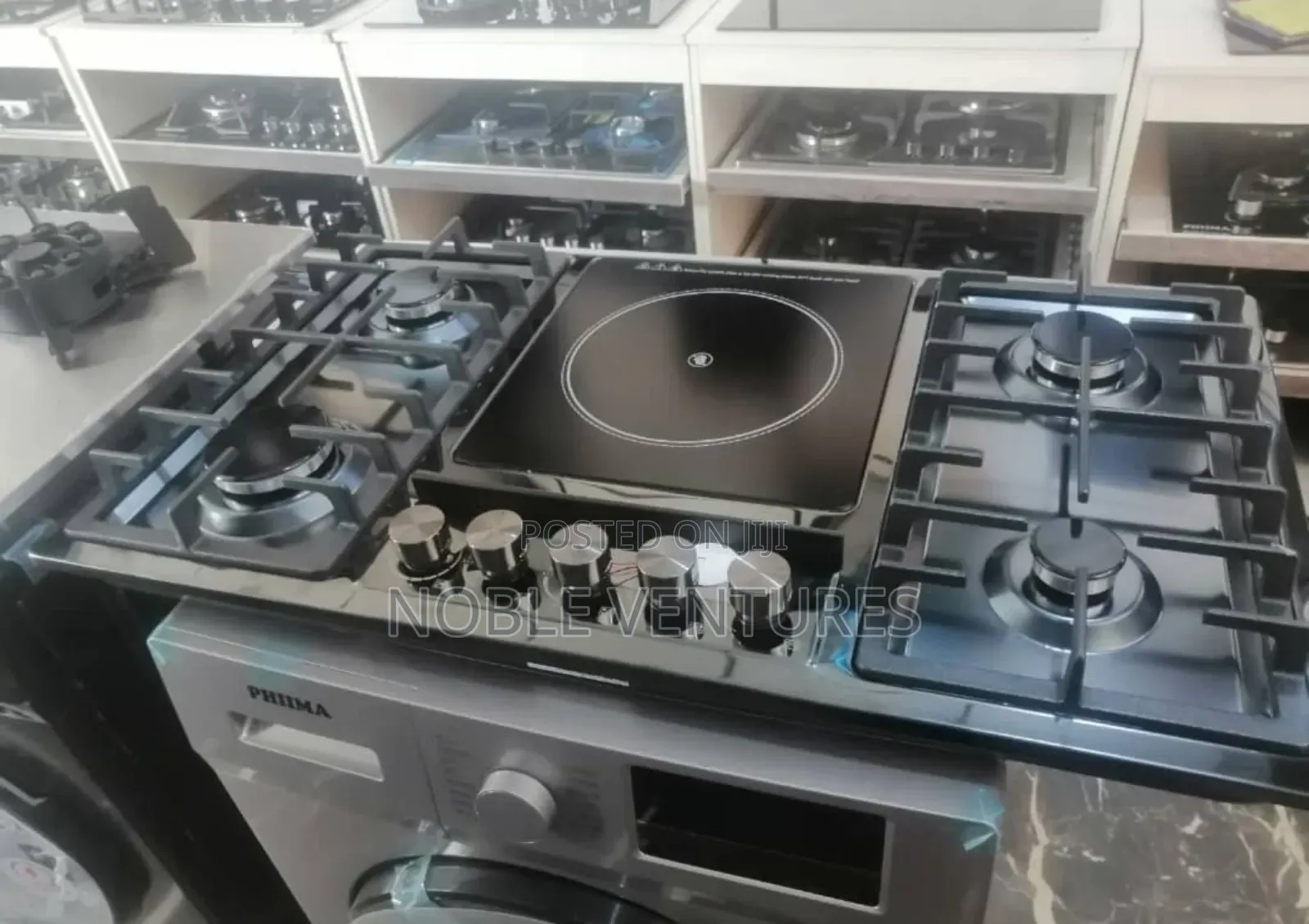 Original Phiima Inbuilt Electric and Gas Cooker 90cm