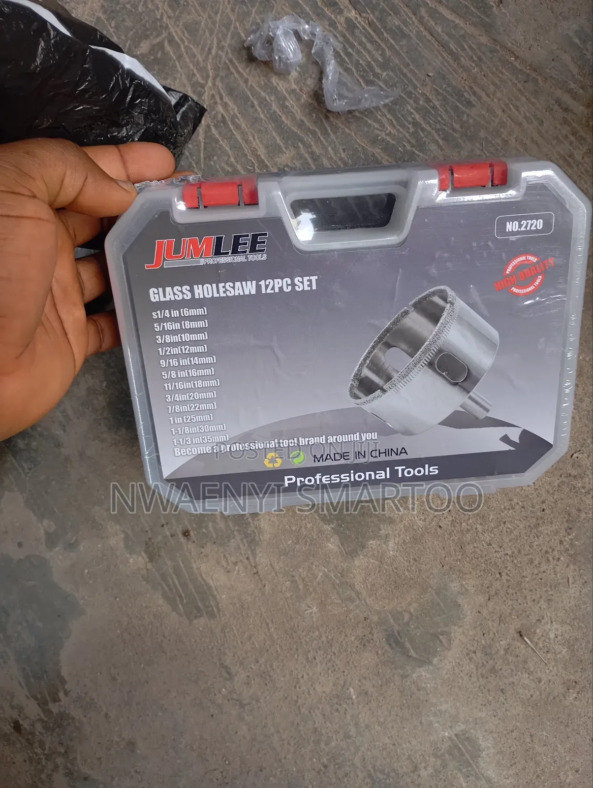 Glass Hole Saw 12pcs