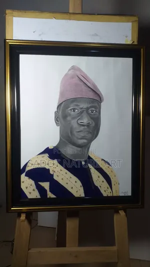 Pencil Drawing Artwork Frame
