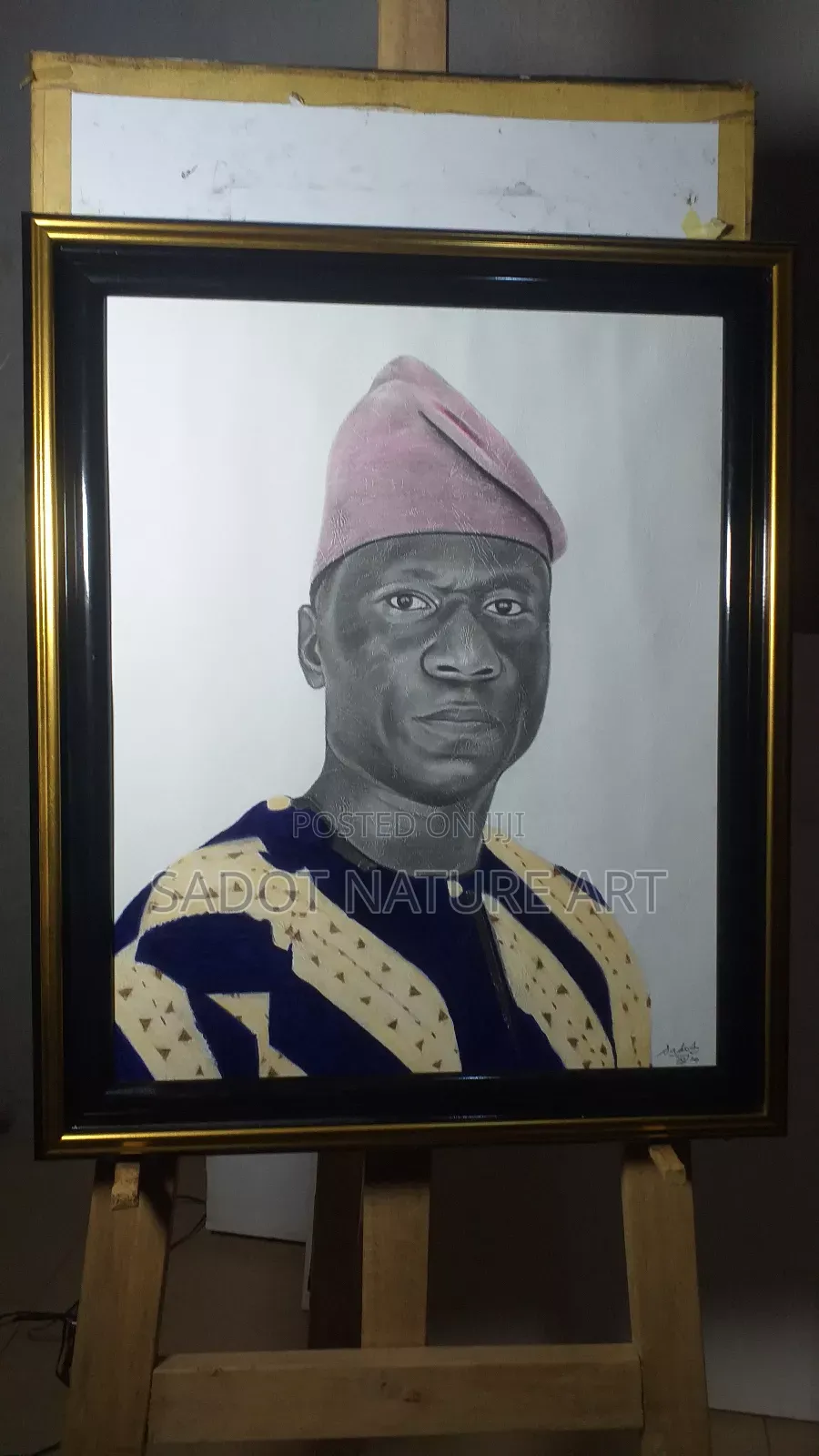 Pencil Drawing Artwork Frame