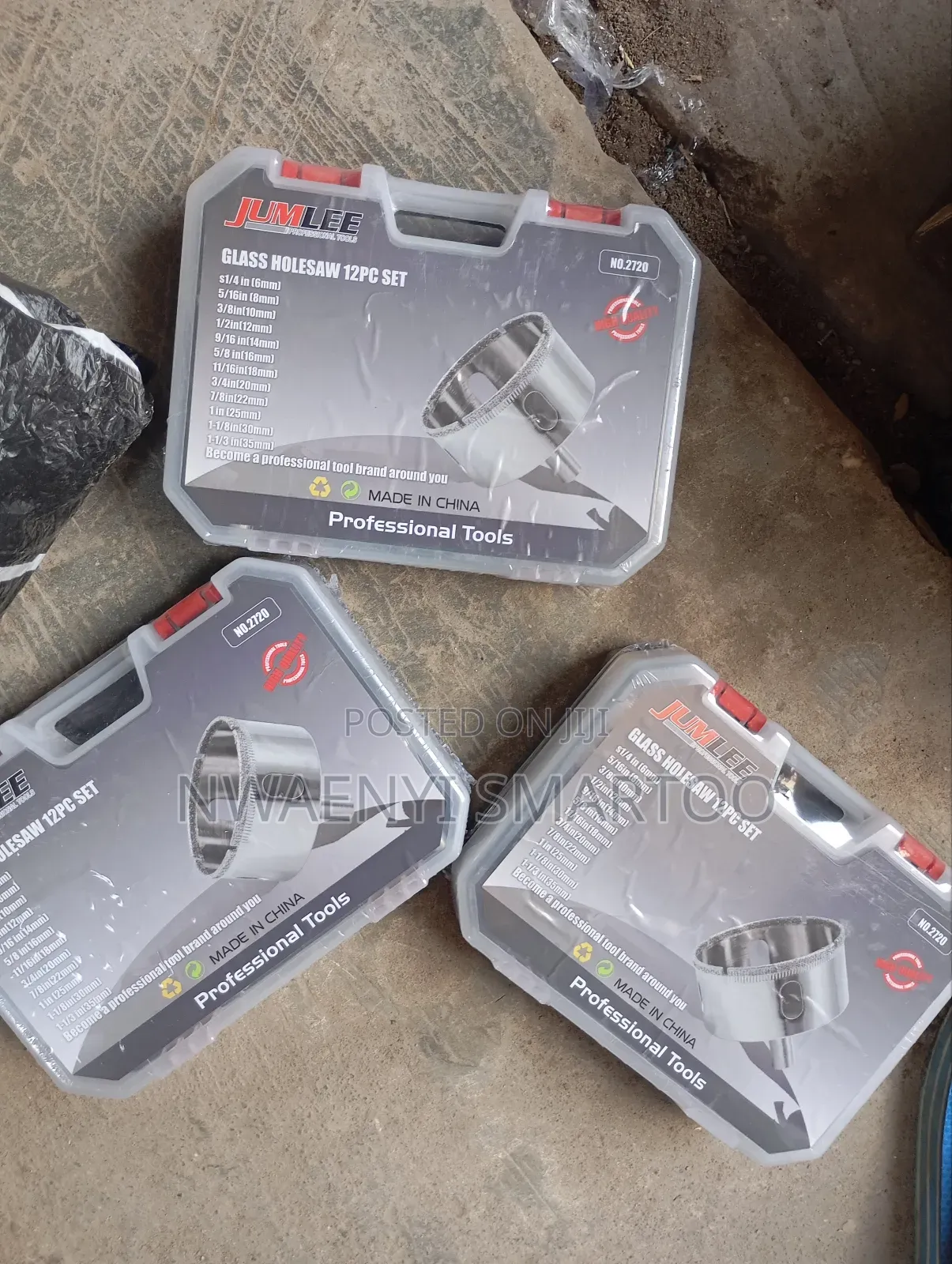 Diamond Glass Holesaw 12pcs Set