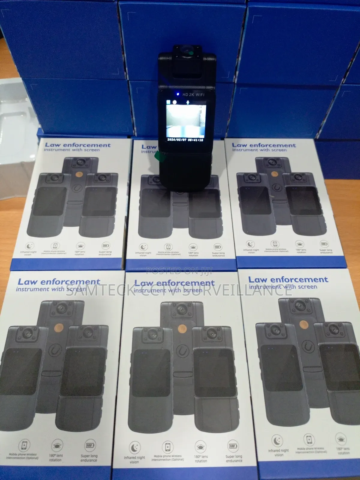 Law Enforcement Instrument With Screen