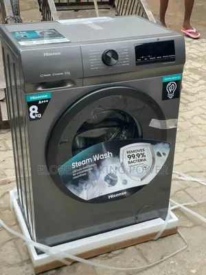 8kg Hisense Automatic Wash and Spin, Inverter 100% Copper