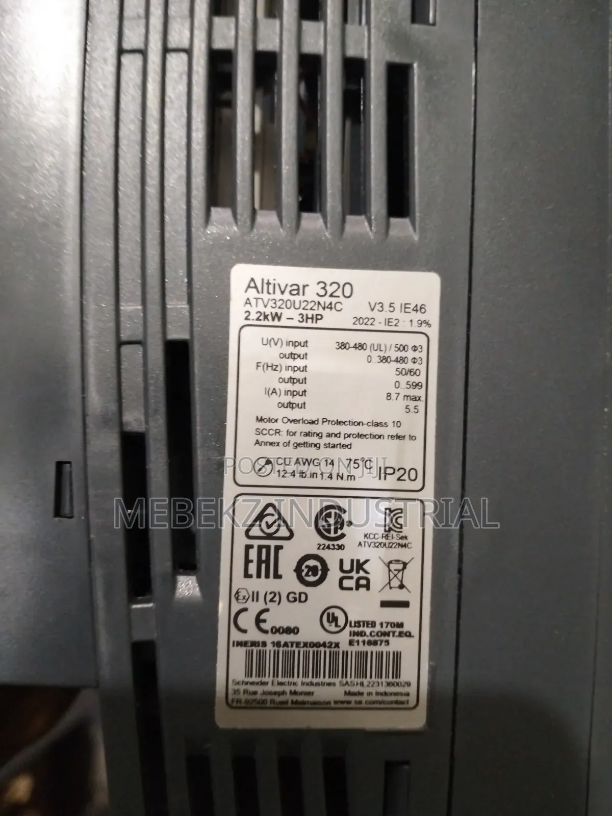 Schneider Frequency Converter ATV320U22N4C