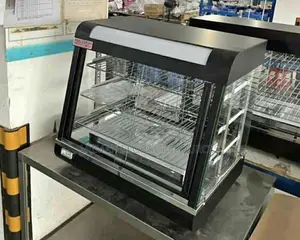 2ft Black Snack Display Warmer
