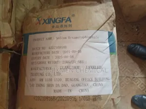 Sodium Hexametaphosphate Food Grade