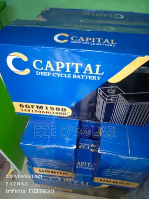 150ah/12v Capital Battery