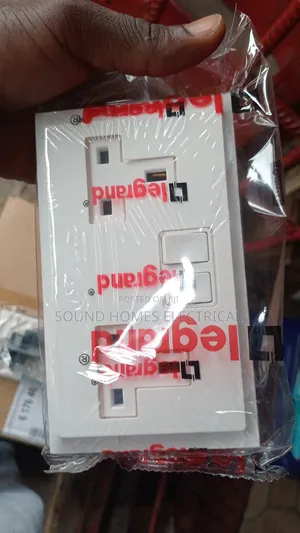Original 13amps Legrand Double Socket