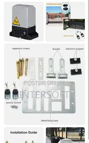 Sliding Gate Opener Door Electric Driveway Motor Electric