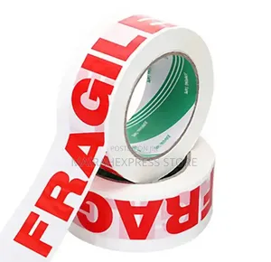 Packaged Safety/Warning Wrap Around Adhesive Fragile Tape