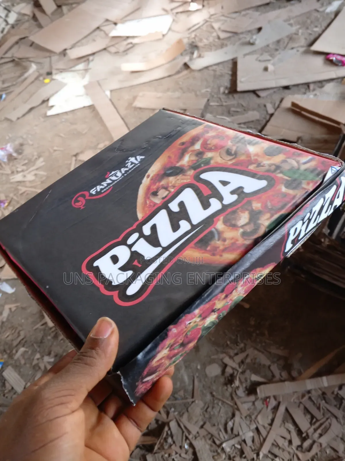 Hi Pizza Box