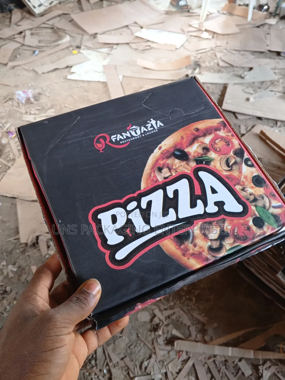Hi Pizza Box