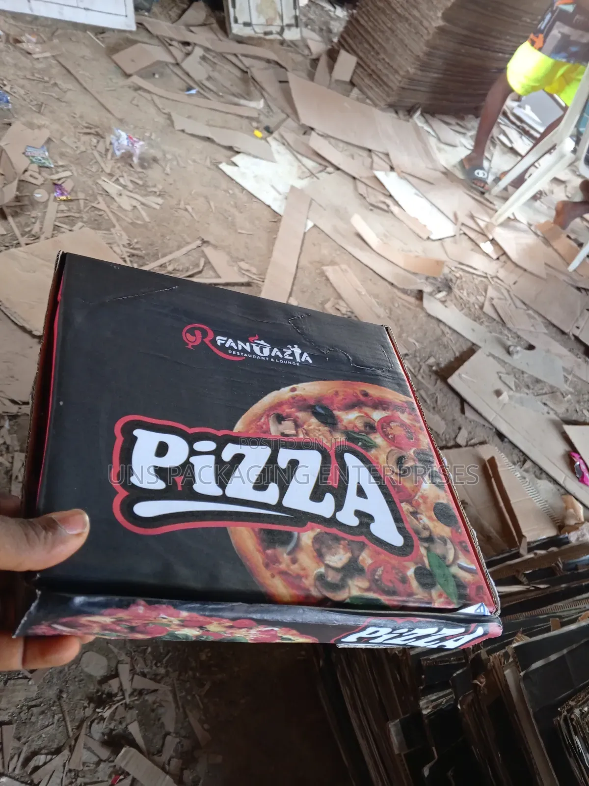 Hi Pizza Box