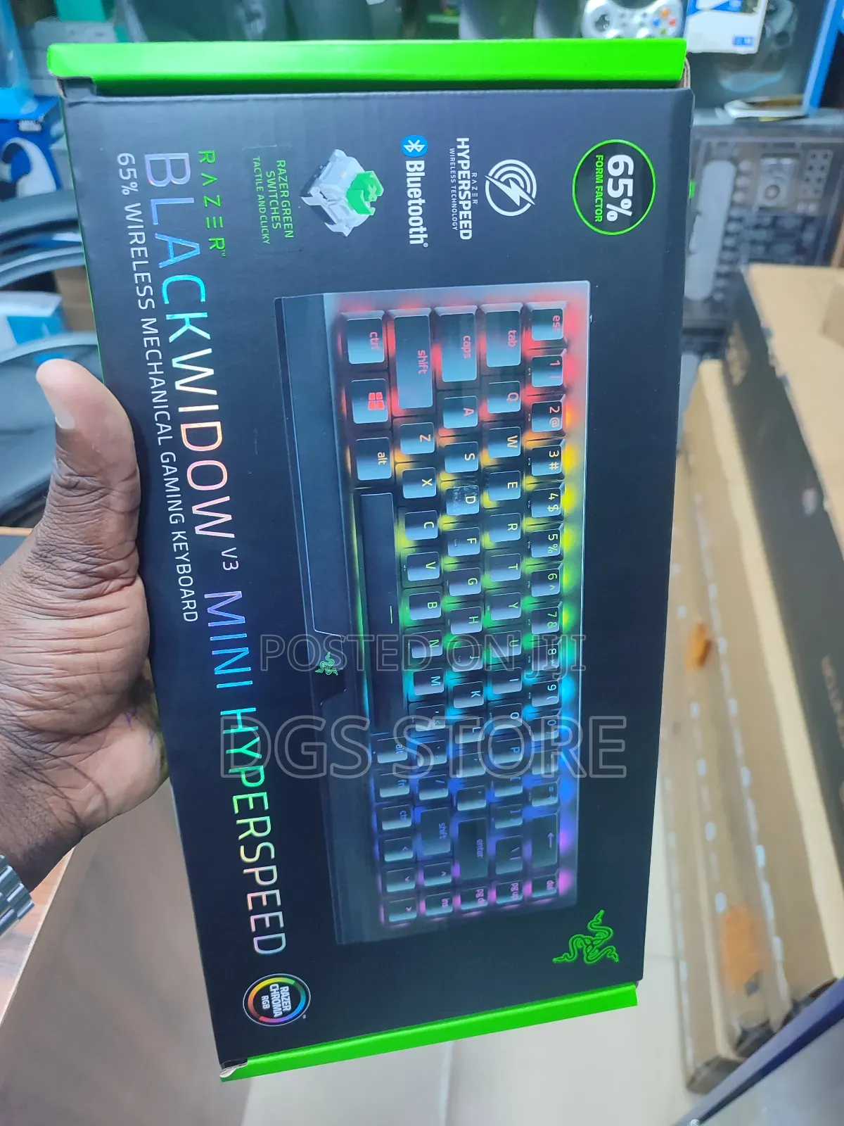 Razer Blackwidow V3 Mini Hyperspeed Wireless Keyboard