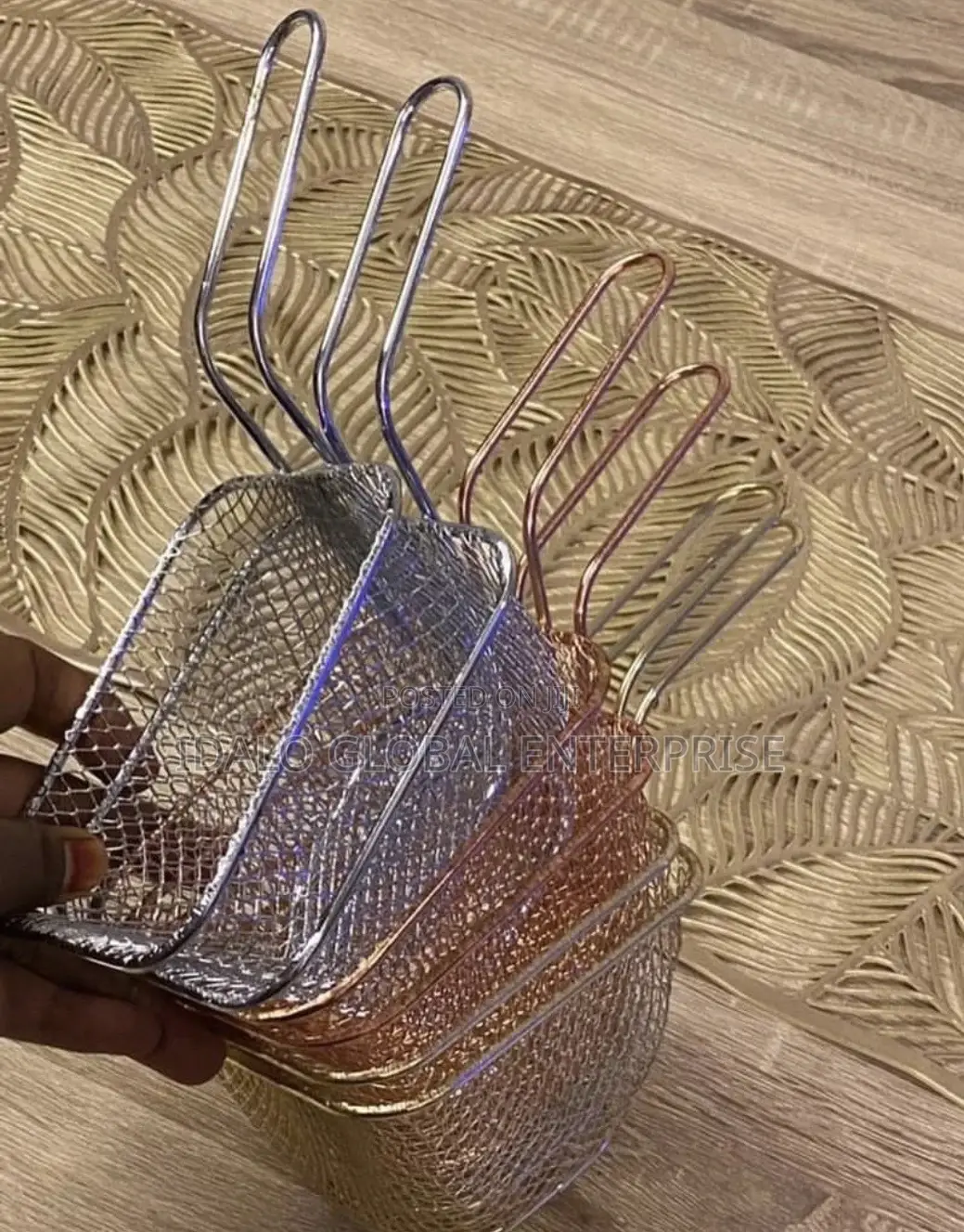 Stainless Steel Fries Basket