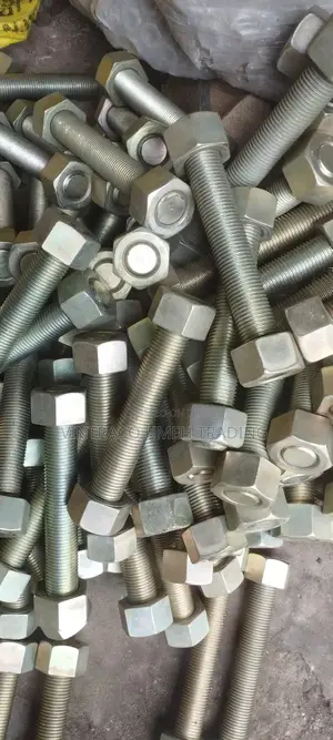 1 1⁄4 X 230mm Stud Bolt and Nuts, Bi Chromate Treated, B7/2h