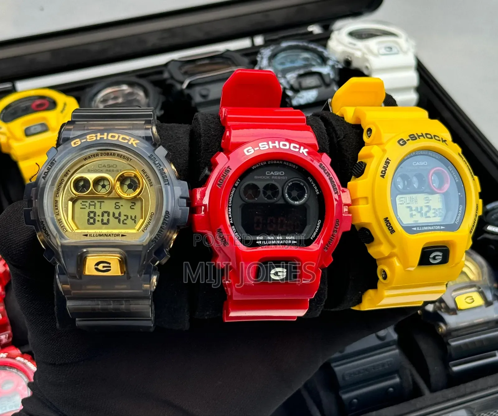 The Three Eyed-Face Quality Gshock