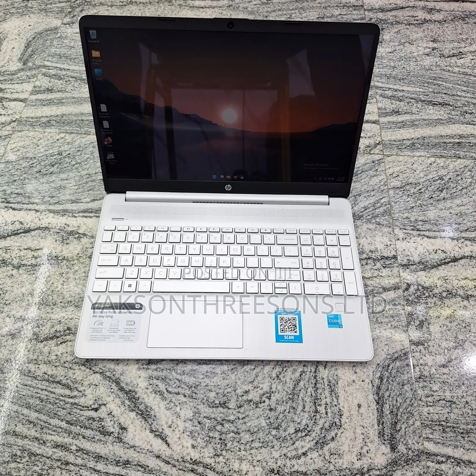 Laptop HP 15 8GB Intel Core i3 SSD 256GB
