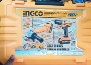 Cordless Drill And Angle Grinder 2pcs Combo Kit 20V