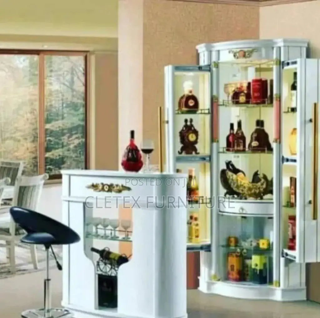 Quality Adjustable Wine Bar With Counter