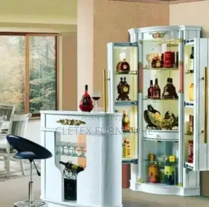Quality Adjustable Wine Bar With Counter