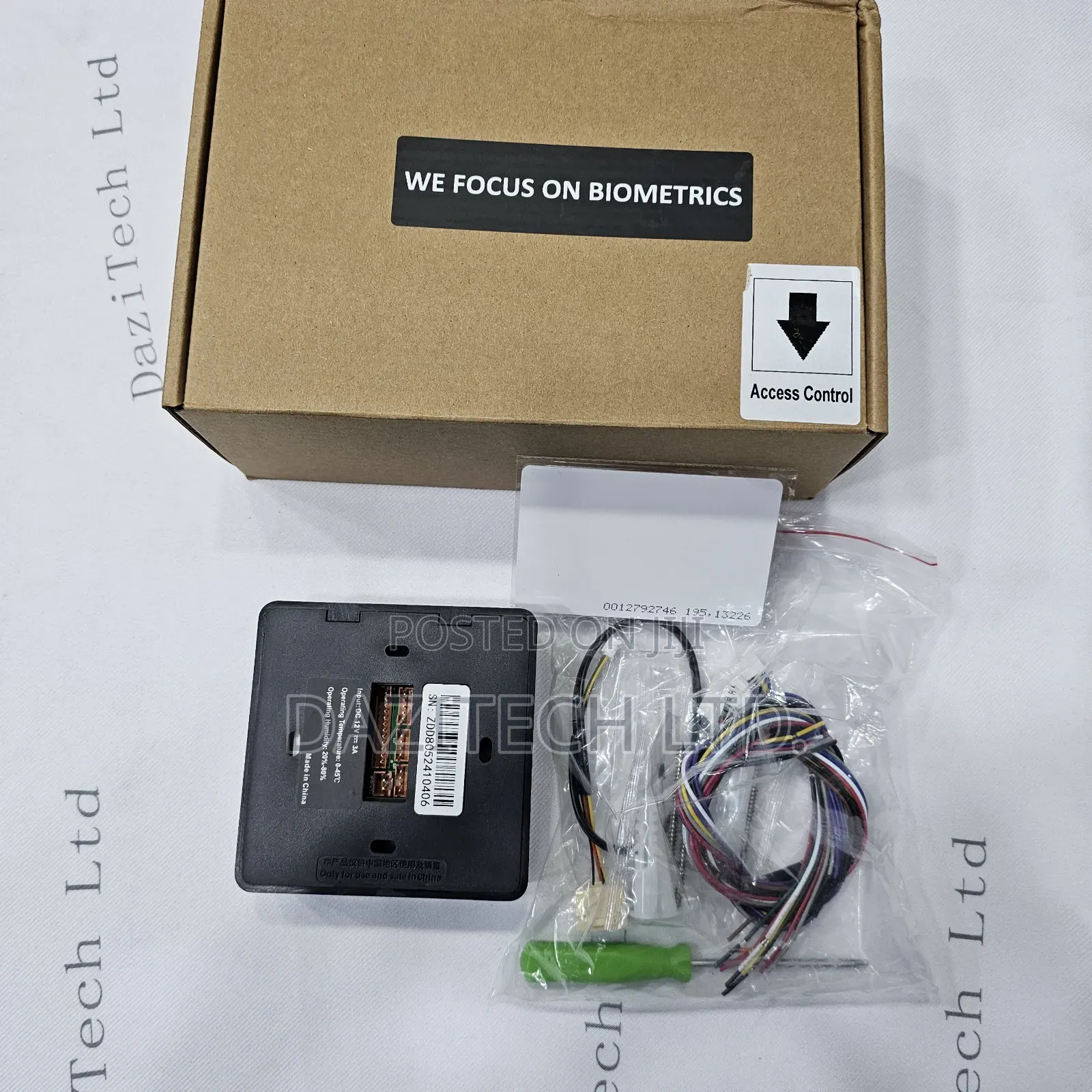 Zkteco Sf100 Biometric Attendance + Access Control