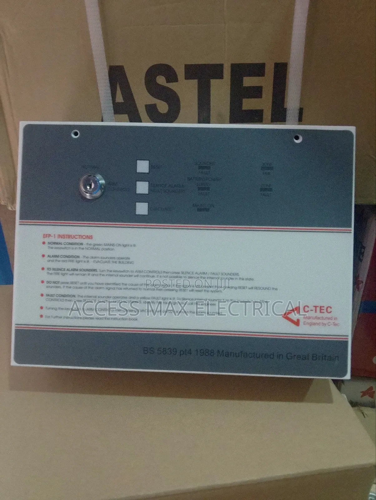 1 Zone Panel C Tec
