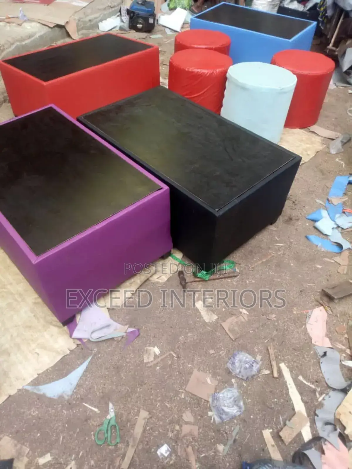 Quality Imported Double Bucket Center Table