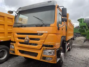 Foreign Used Howo Truck 10 Tyres Tipper.
