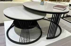 Unique Marble Center Table Set