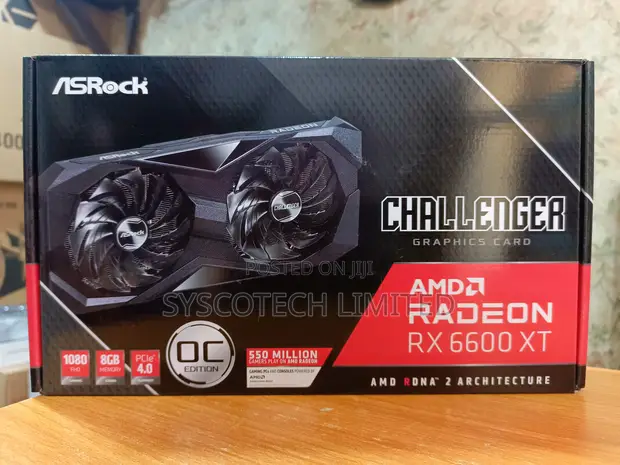 Placa De Video ASRock Radeon RX 6600 XT Challenger D OC, 8GB, GDDR6