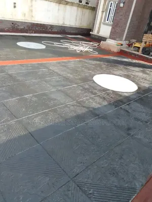 Polishing Stamp Floor, Interlock Floor, 3d Flooring, Epoxy