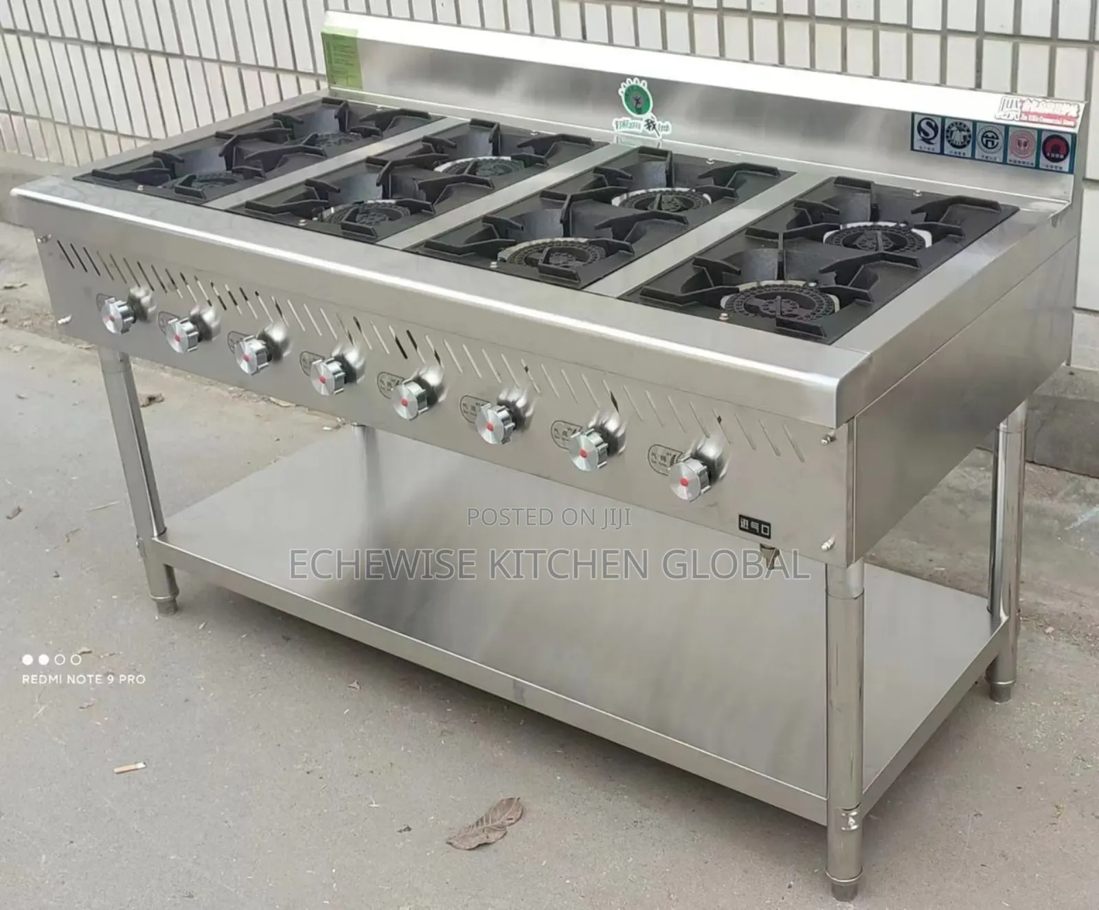 8bunners Cooker Without Oven