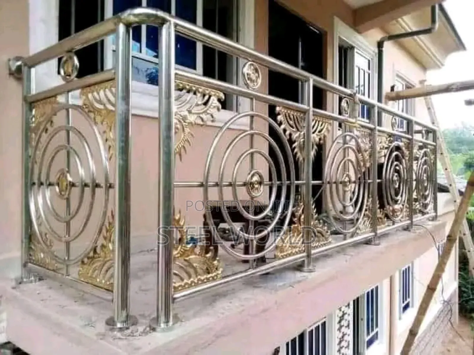 Design Gold Basket Handrail