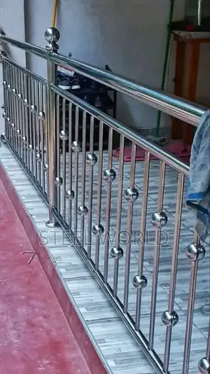 Cool Silver Handrails Design