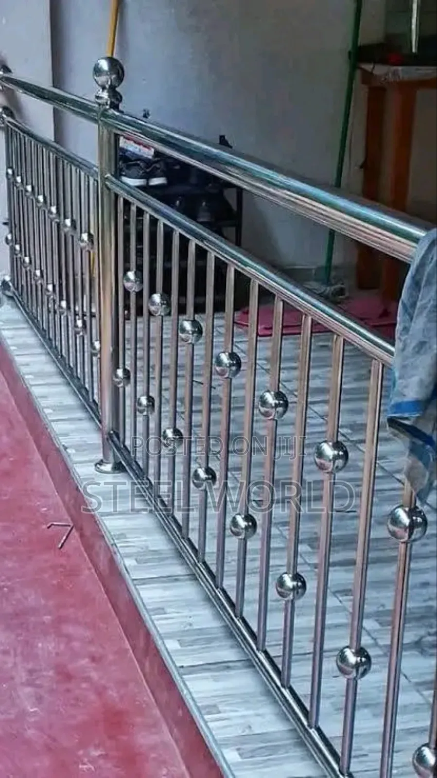 Cool Silver Handrails Design