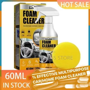 Effective Multipurpose Car/Home Foam Cleaner Spray - 60ml
