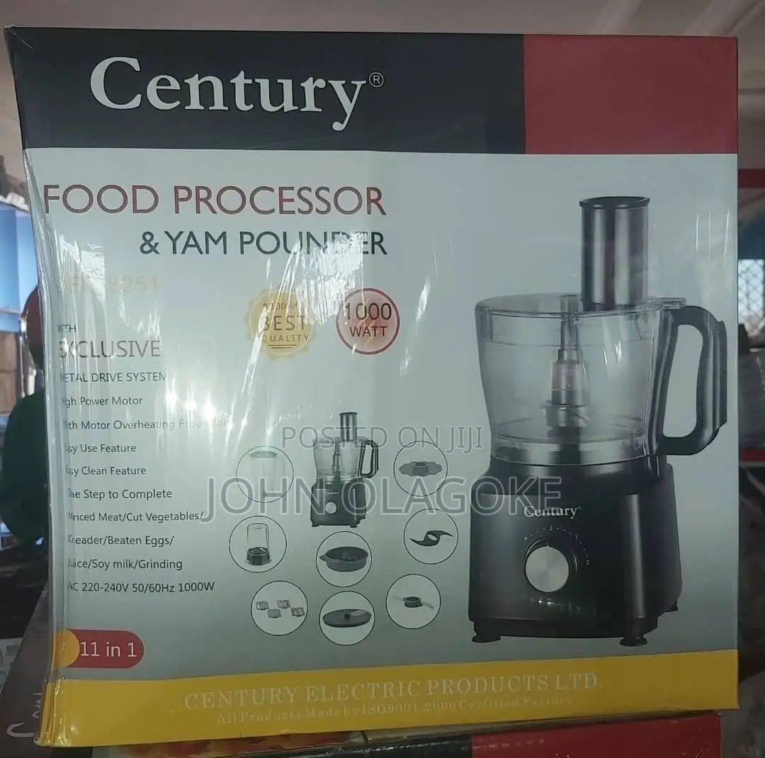 Century Food Processor With Blender and Dry Miller