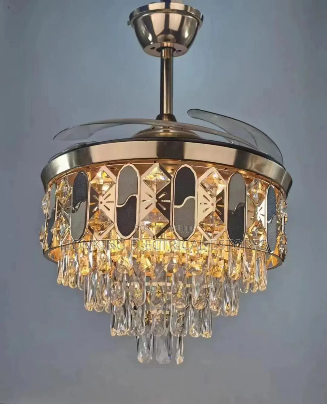 Crystal Fan Chandeliers