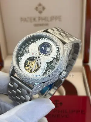 Patek Philippe Quality Luxury Men Chain Wristwatch