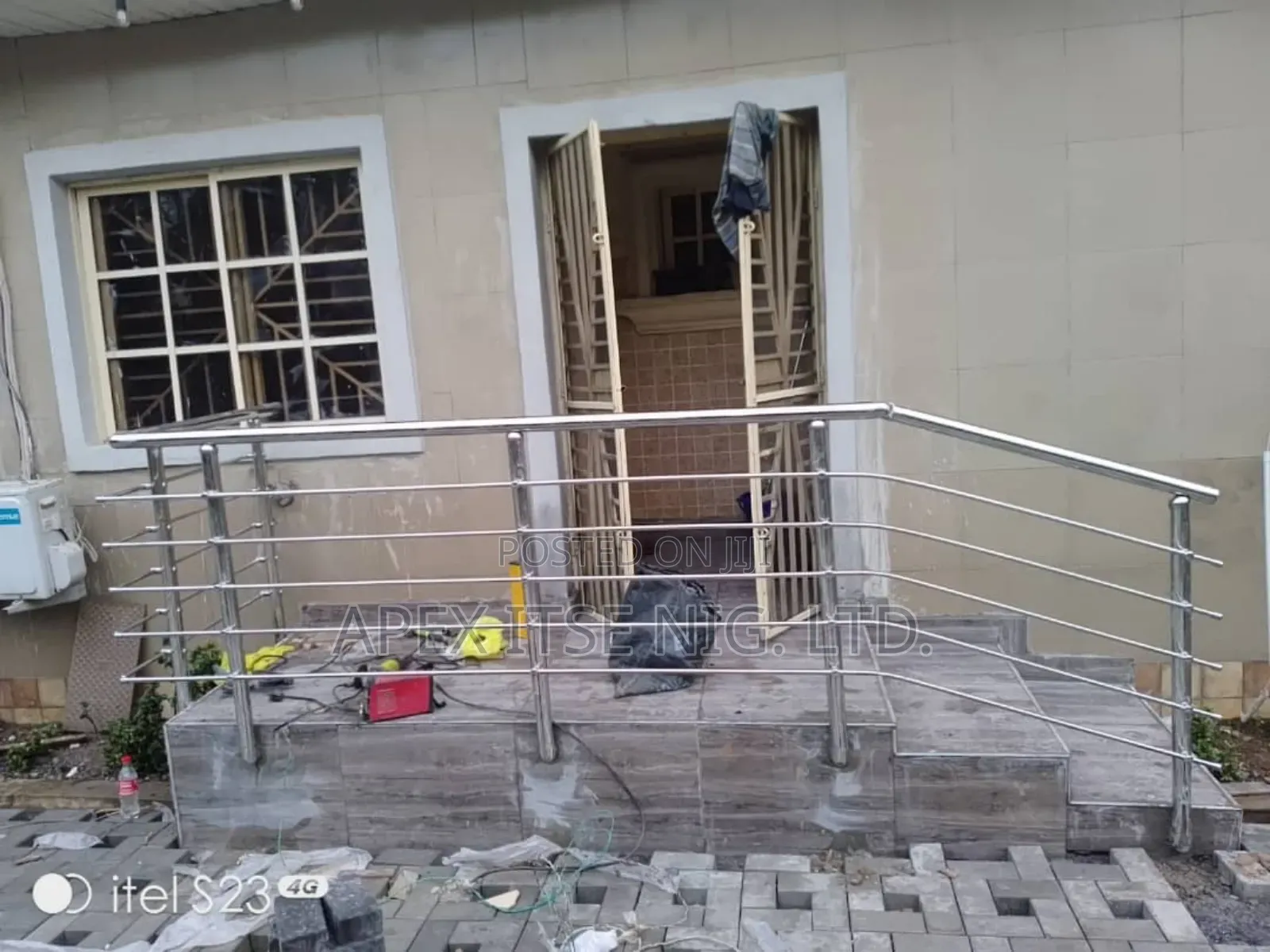 50mm Stainless Railings