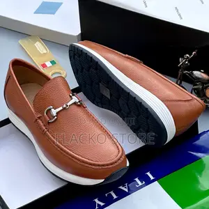 Original Mario Fagni Brown Leather Sneakers