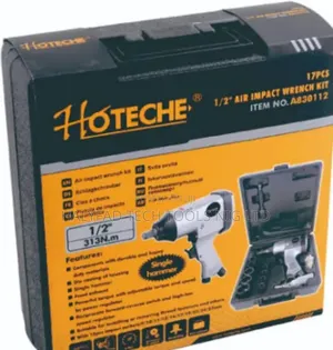 17 PCS 1/2" Impact Wrench KIT (Rocking Dog)