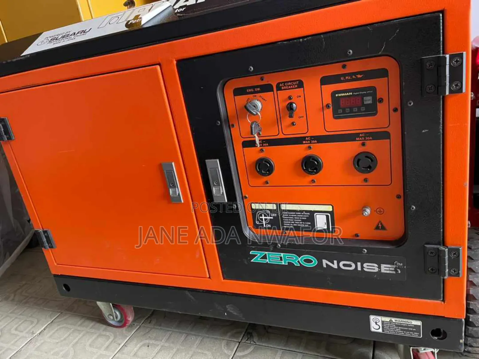 10kva Generator Zero Noise