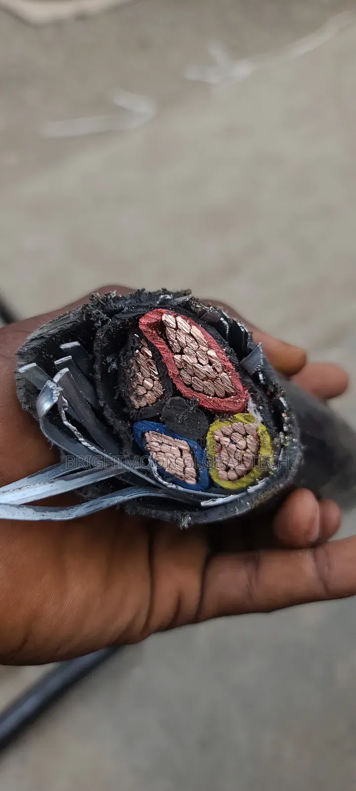 120mm 4core Armoured Cable and Wire KABLEMETAL