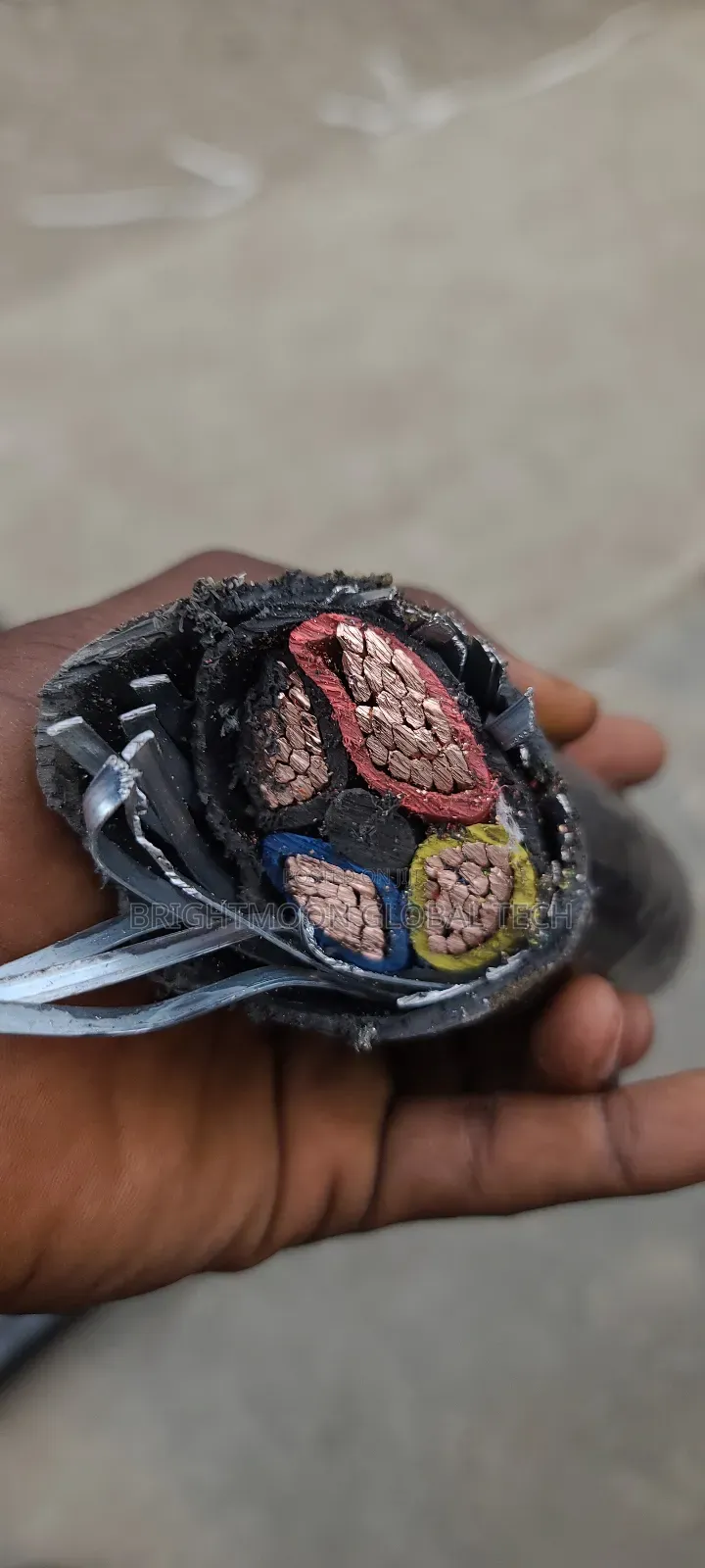 120mm 4core Armoured Cable and Wire KABLEMETAL